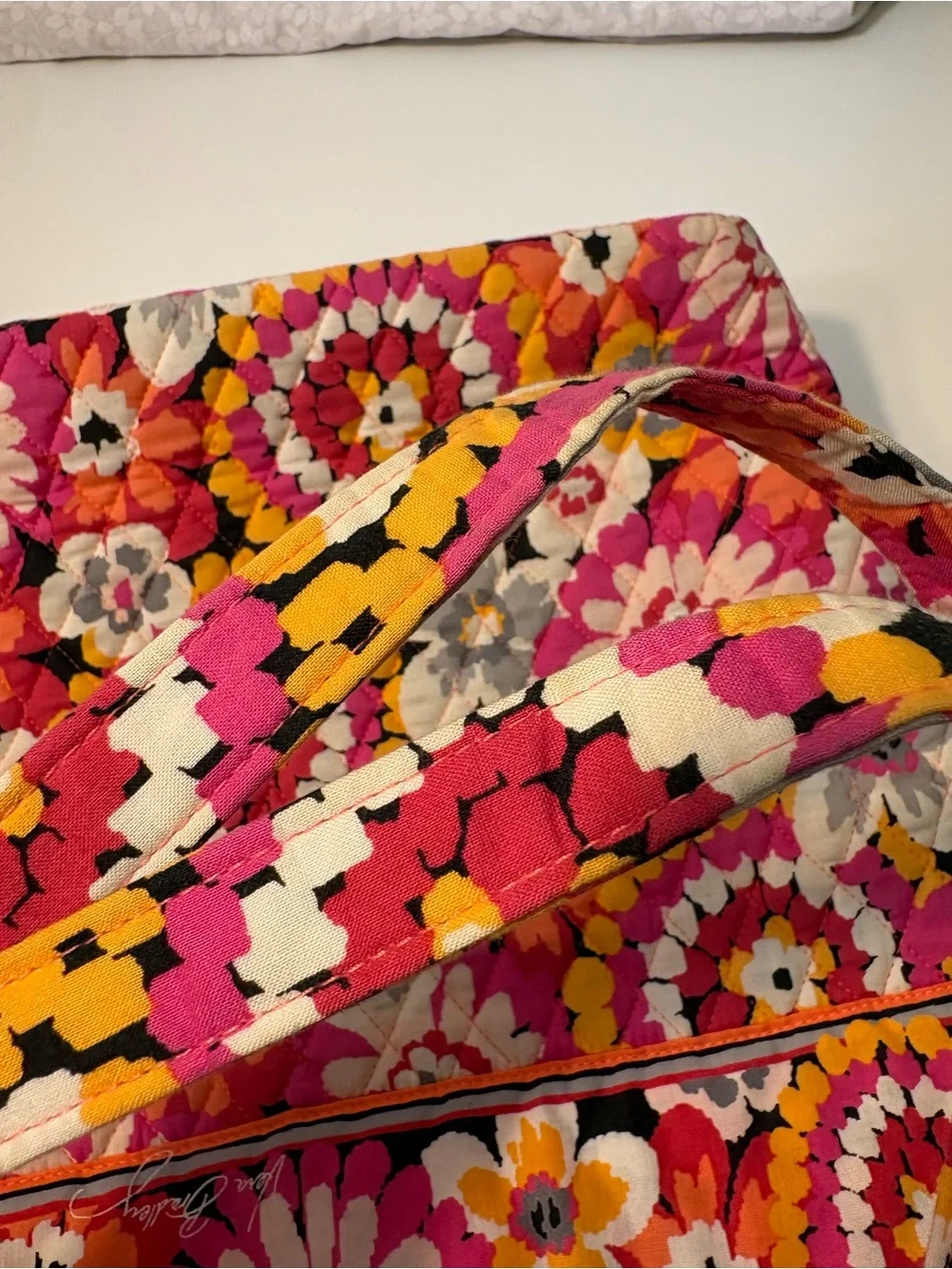 Vera Bradley Pixie Blooms Quilted Tote NWOT
